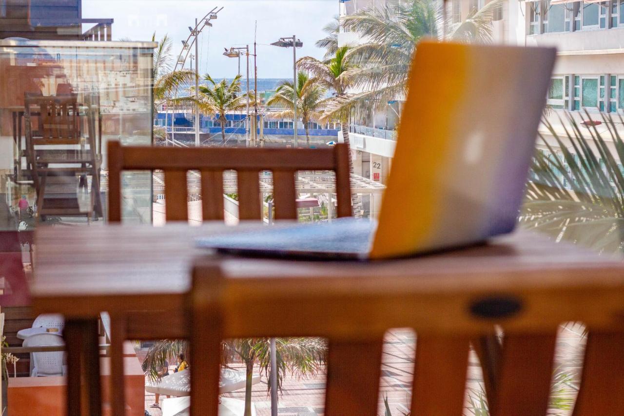 לאס פאלמס דה גראן קנאריה Canteras Luxury Beach Apartments מראה חיצוני תמונה